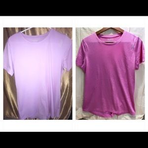 Two Adidas Shirts Size Large in Great Condition